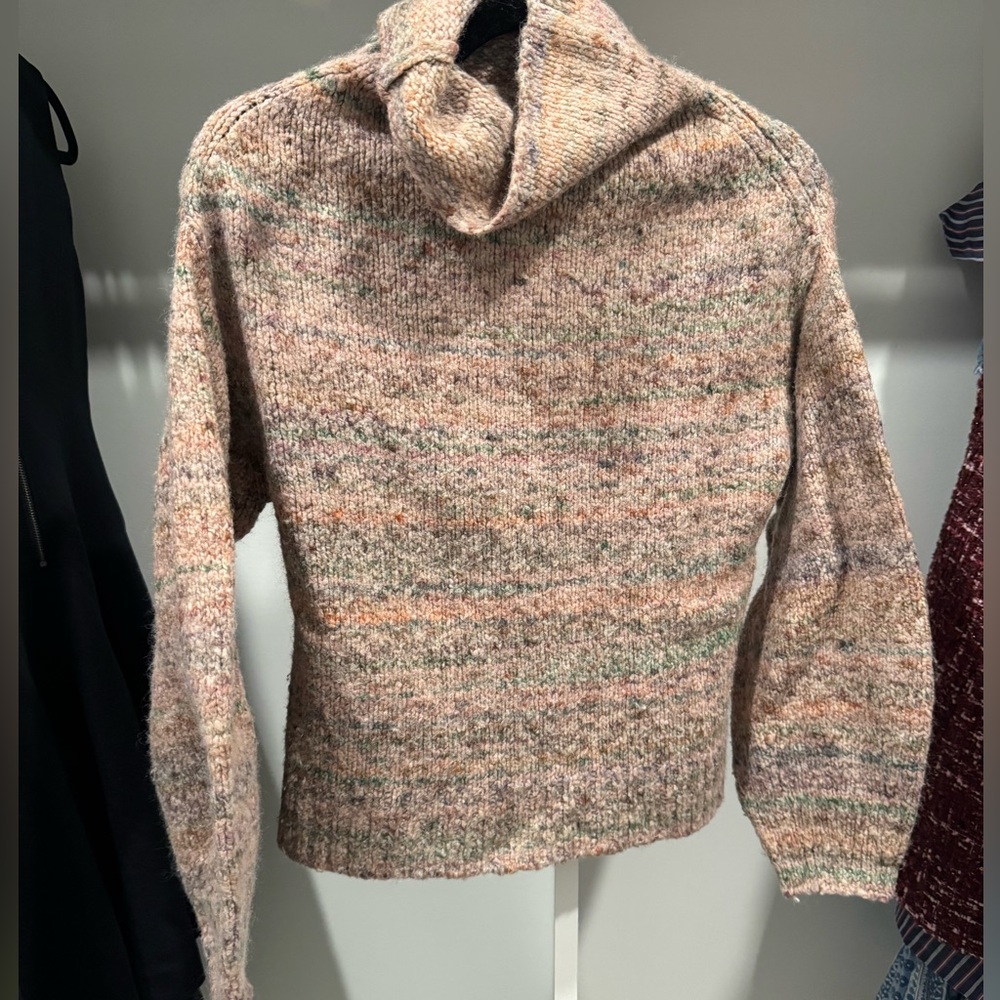 Gal Meets Glam Collection | Pink Multicolored Sweater